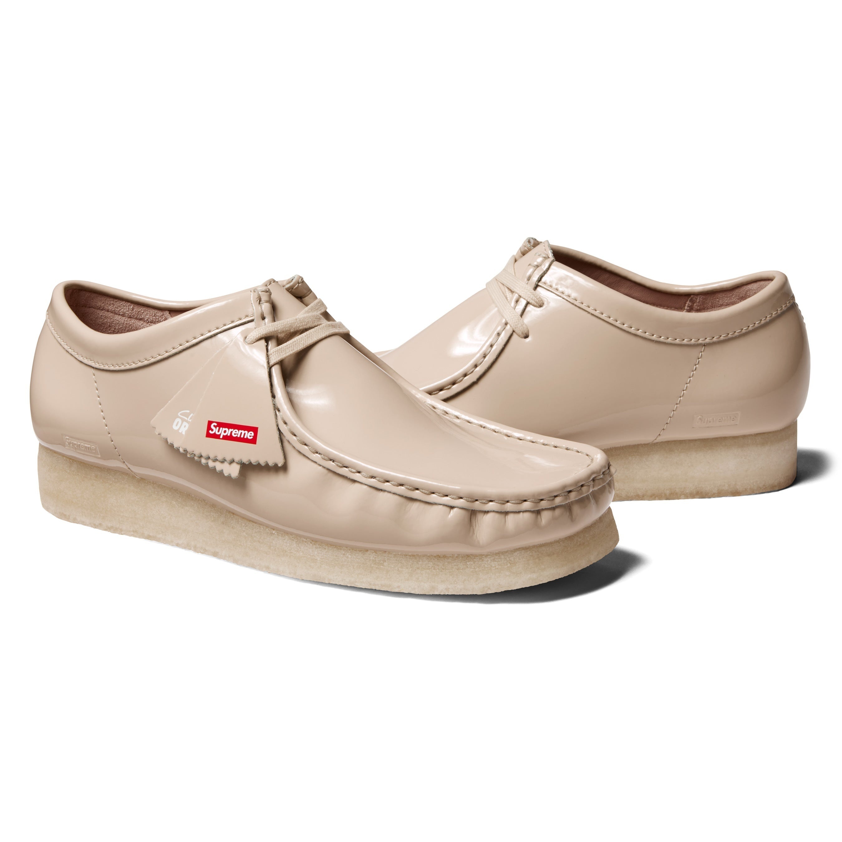 Supreme®/Clarks Originals® Patent Leather Wallabee® view 7